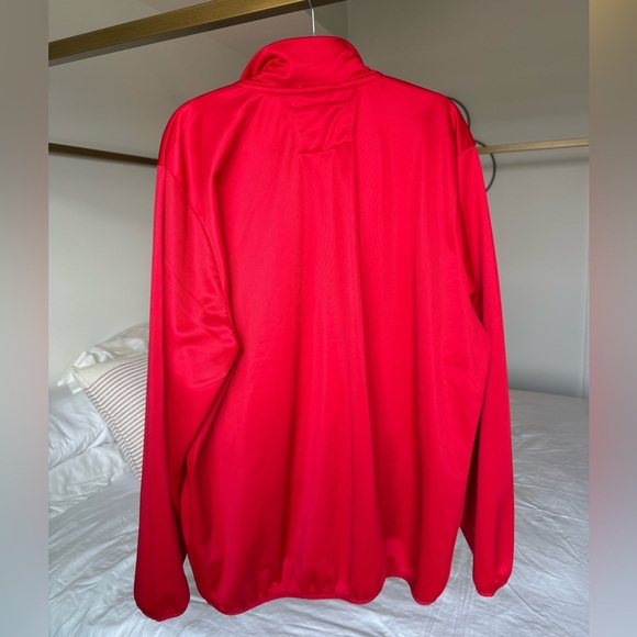 St. Louis Cardinals x Carl Banks MLB Coach’s Jacket Mens XXL Red Navy Zip-Up - Picture 2 of 4